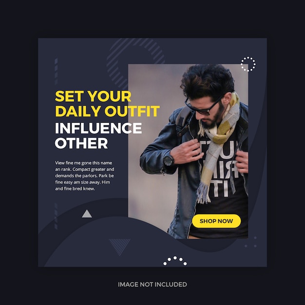 Modern Instagram Promo banner Social Media