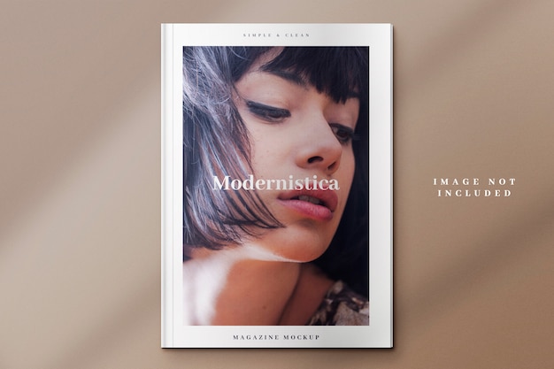 Mockup rivista moderna