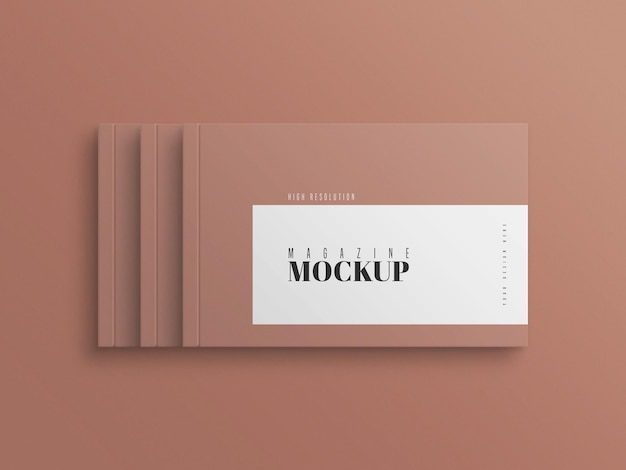 Rivista moderna mockup