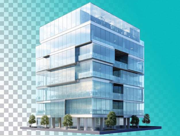 PSD edificio per uffici moderni png