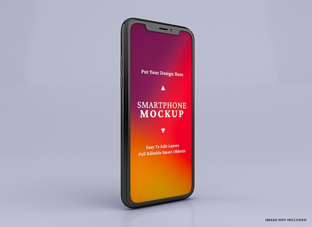 Modern phone mockup