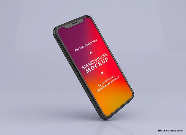 Modern phone mockup