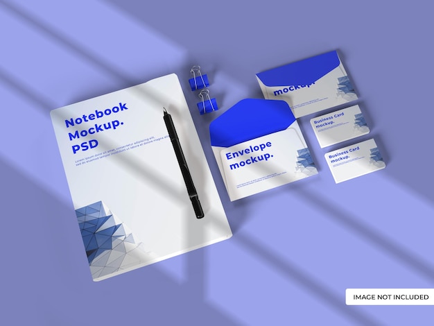 Modern professional business stationery mockup