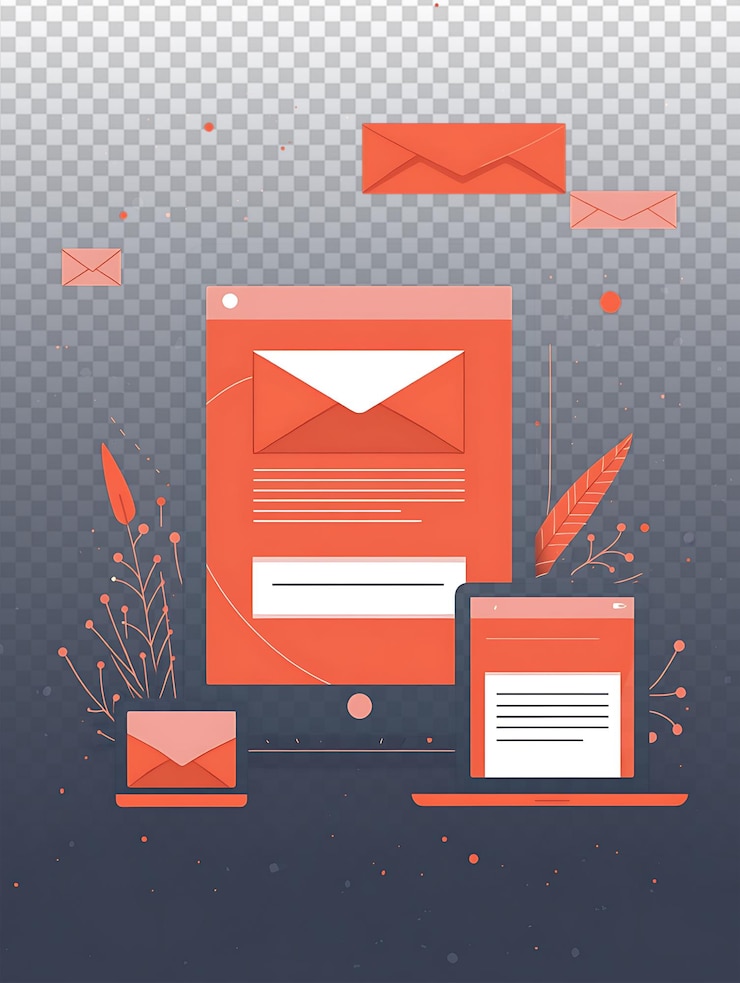 PSD modern responsive email templates for crossplatform design