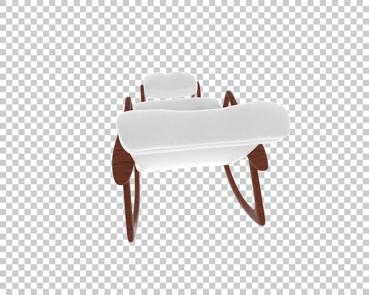 PSD modern rocking chair