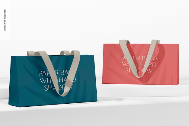 Modern Shopping Bags Mockup