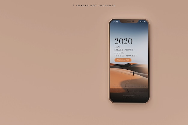 PSD modern smart phone mockup