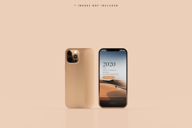 Modern smart phone mockup