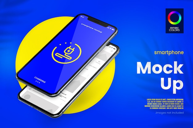 Modern Smartphone and App Mockup Design