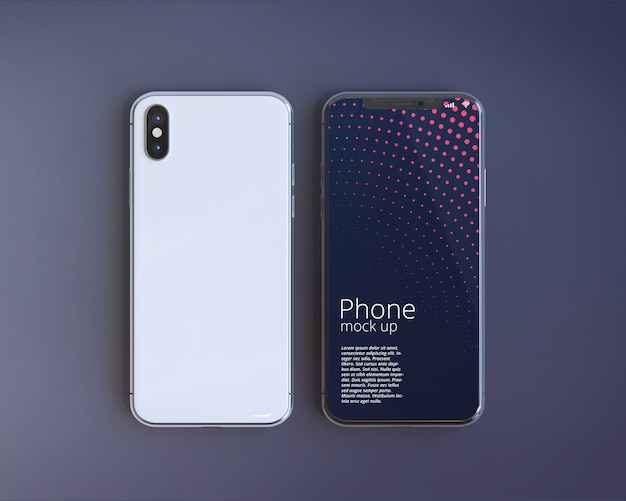 Modern Smartphone Screen Mockup