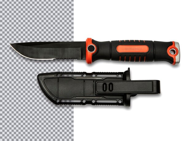 PSD 고립 된 투명한 배경에 현대적인 스타일의 칼