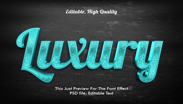 Modern styled 3d trendy, font effect