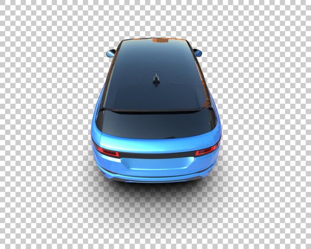 Modern SUV isolert på bakgrunn 3D-rendering illustrasjon