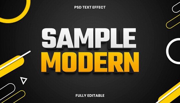 Modern Text Effect