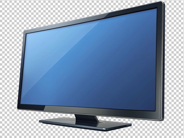 PSD modern tv with blank screen