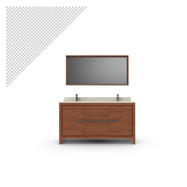 PSD modern vanity png