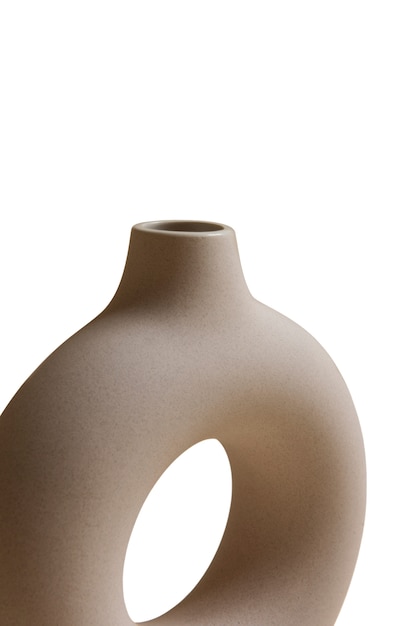 modern vase with soft aesthetics