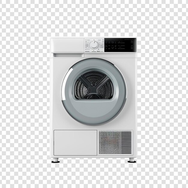 PSD modern washing machine on a transparent background