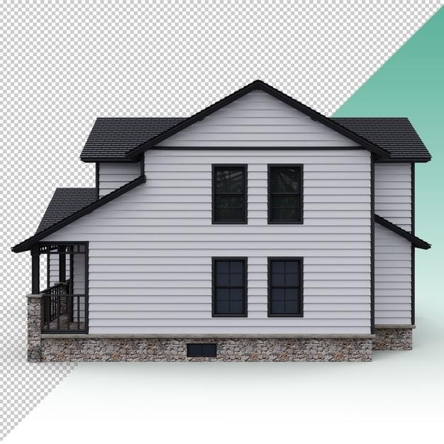 Modern Wooden Classic Style Exterior House