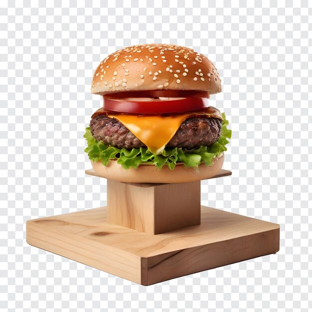 PSD moderne burger png afbeelding