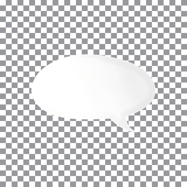Moderne chat talebobleikon på gennemsigtig baggrund