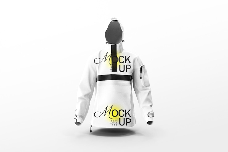 PSD moderne herenjas mockup sjabloon psd-ontwerp