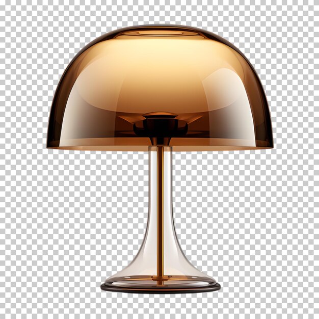 Moderne lamp geïsoleerd op een doorzichtige achtergrond