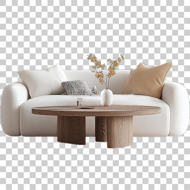 Moderne minimalistische woonkamer bank set