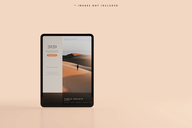 Moderne tablet scherm mockup