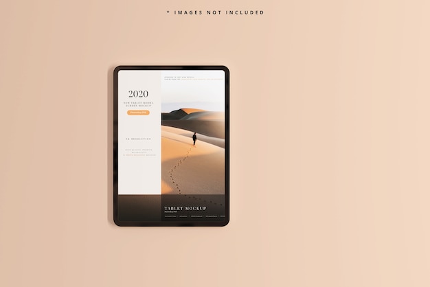 Moderne tablet scherm mockup