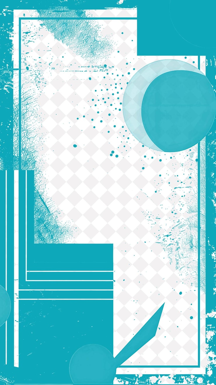 PSD modernistische geometrische frame grens met abstracte vormen en cl creatieve png abstracte ontwerpen