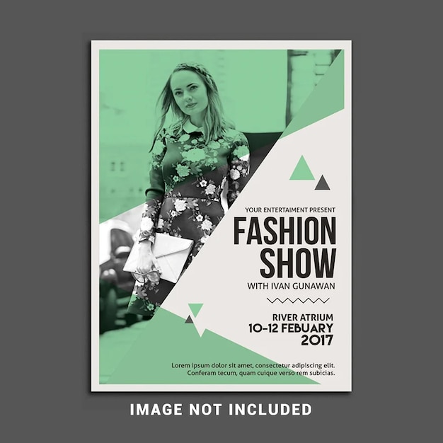 PSD modeshow flyer