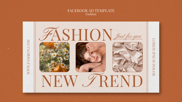 PSD modetrends facebook sjabloon