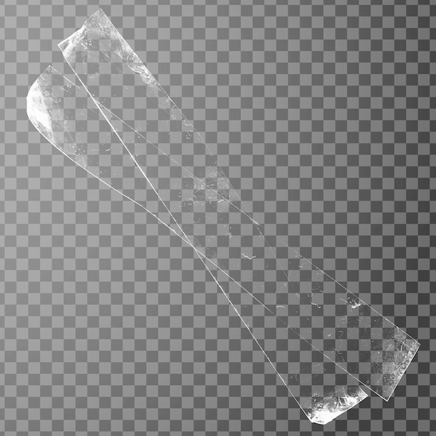 modieuze en realistische transparante plastic tapematerialen