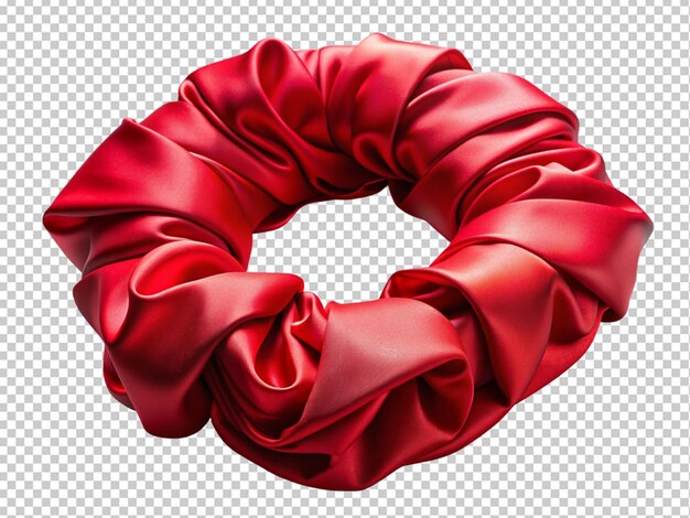 Modny I Elegancki Czerwony Scrunchie