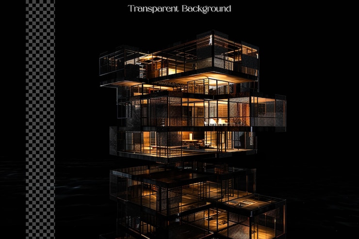 PSD modules can be reused across different projects and app on transparent background