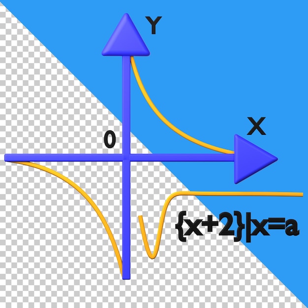 Modulusgrafikon isoleret på den gennemsigtige baggrund