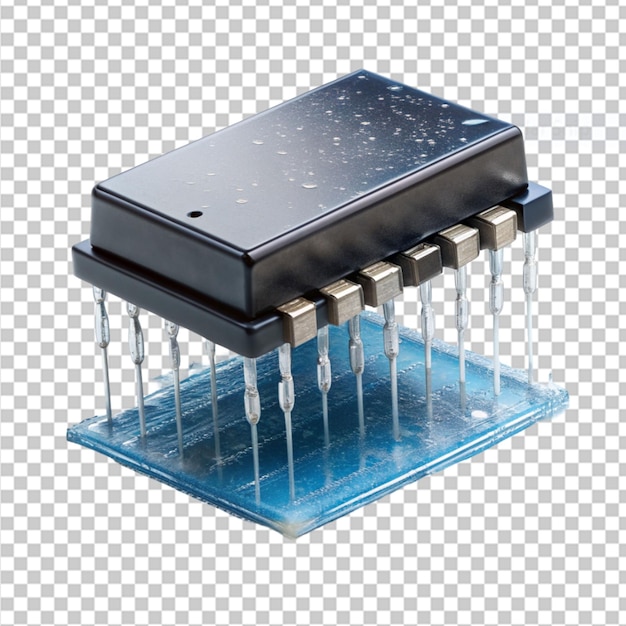 moessonproof elektronica op doorzichtige achtergrond