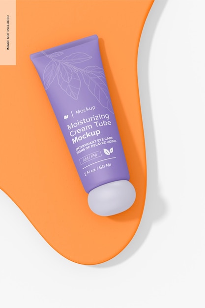 PSD mockup di vasetto di crema idratante per il viso