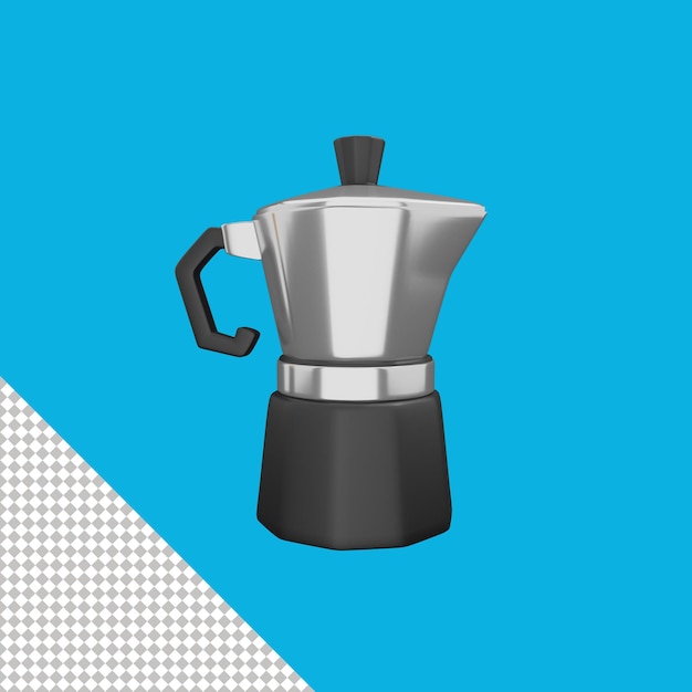 Icona mokapot 3d