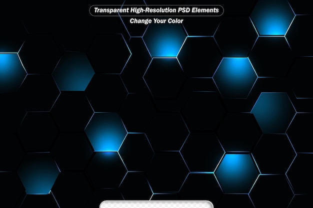 PSD 分子構造と化学元素 抽象分子の背景