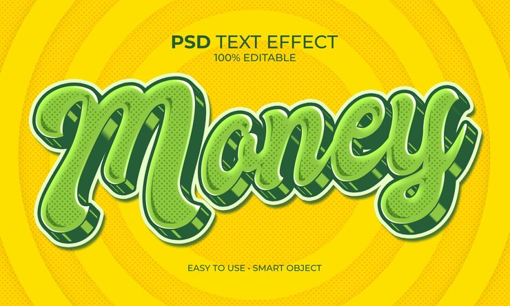 MONEY VINTAGE TEXT EFFECT