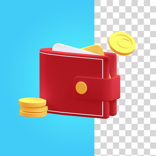 Moneybag 3d illustration