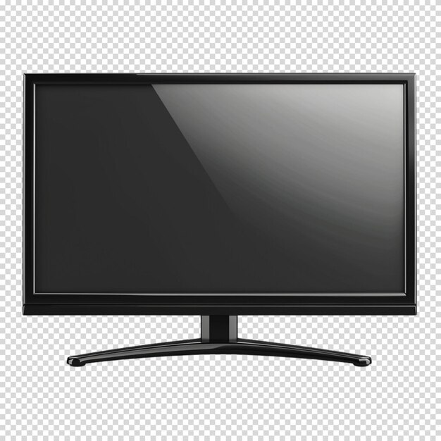 Monitor isolated on transparent background