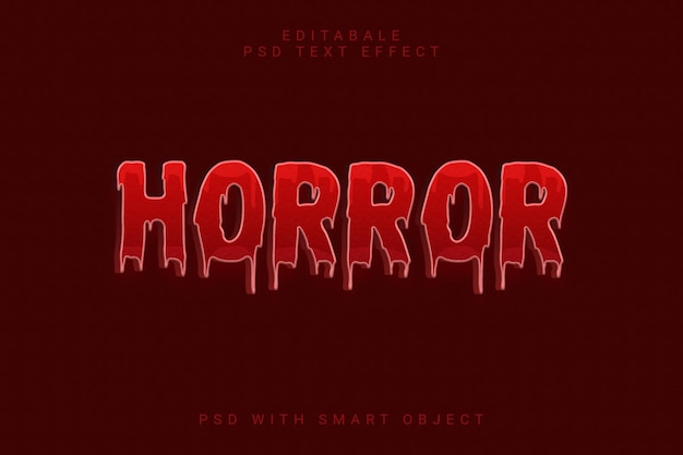 Monster 3d-teksteffect