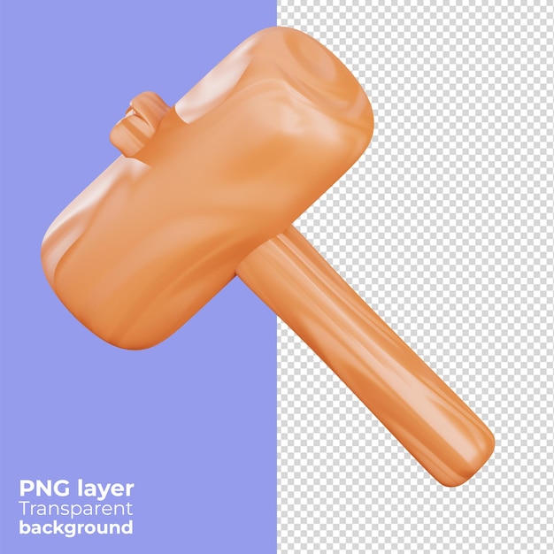PSD monster isolated transparent 3d object without background