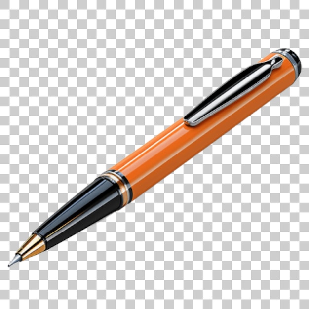 Montblanc Orange Ballpoint Pen