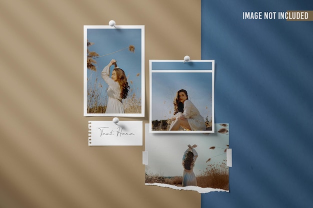 Moodboard foto mockup ontwerp