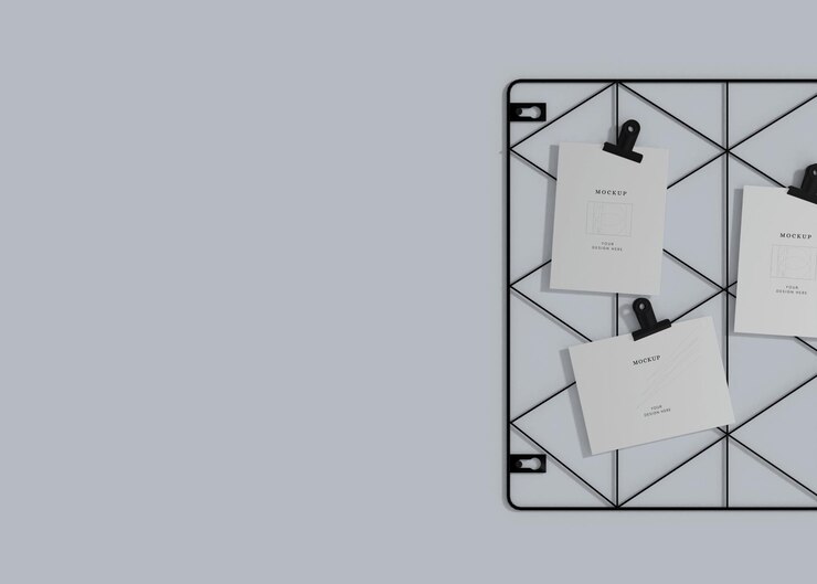 PSD moodboard mockup