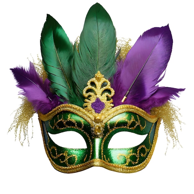 PSD mooi mardi gras masker.